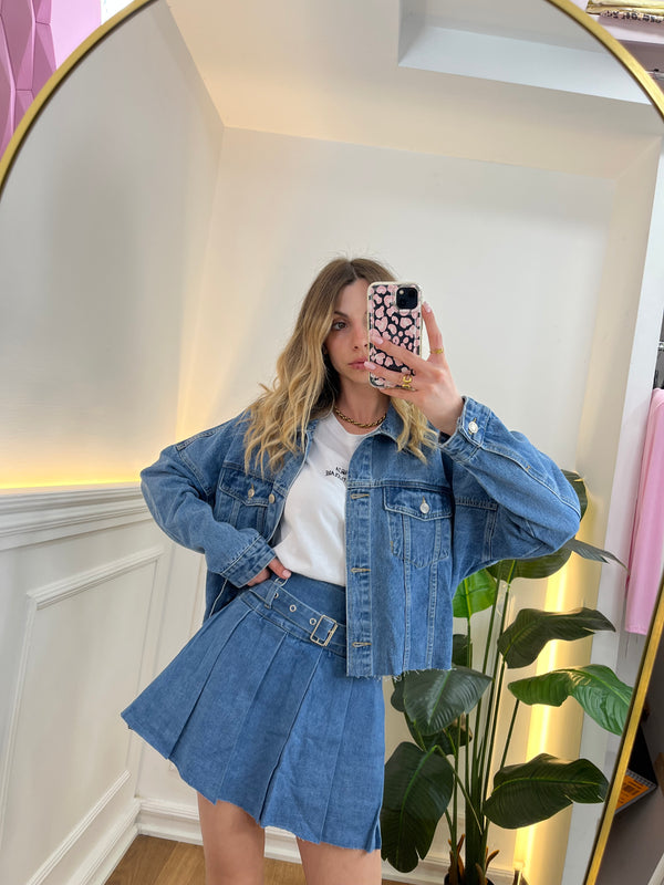 Giubbotto in denim
