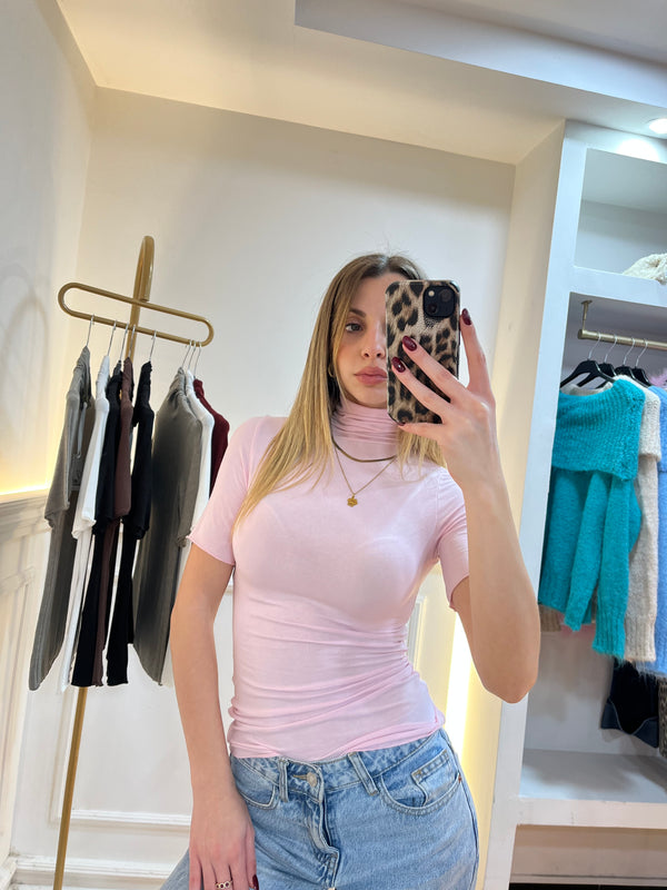 Maglia essential collo alto