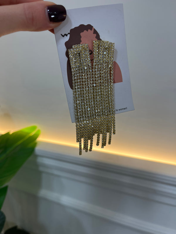 Orecchini strass
