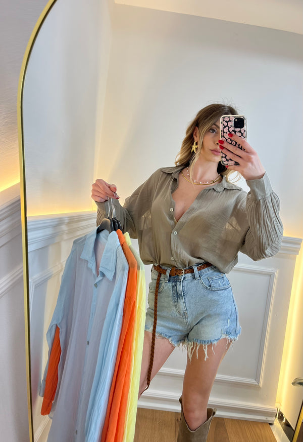 Camicia in cotone